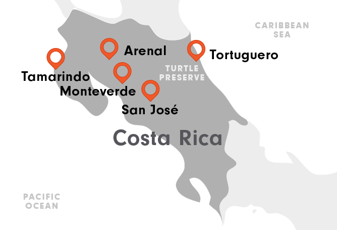 costa rica tour packages with airfare