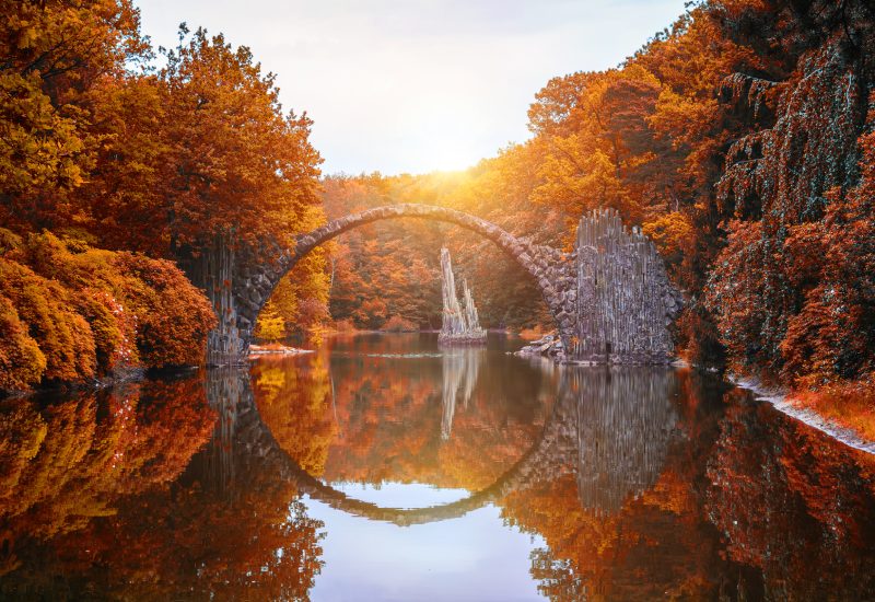 Rakotzbrücke Devil's Bridge, Germany