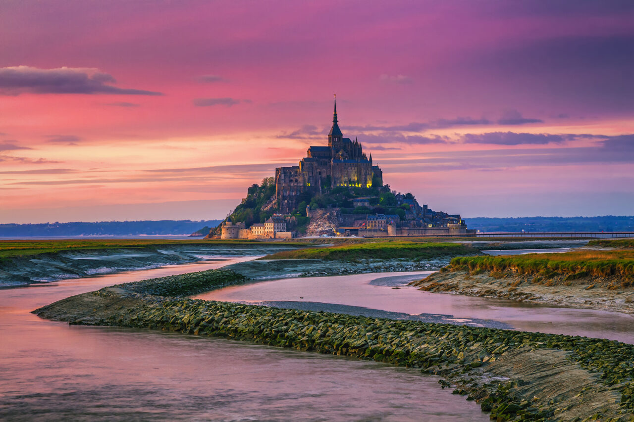 Saint Michael's Mount is an island commune in Normandy.