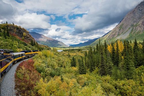 Train Ride to Denali National Park