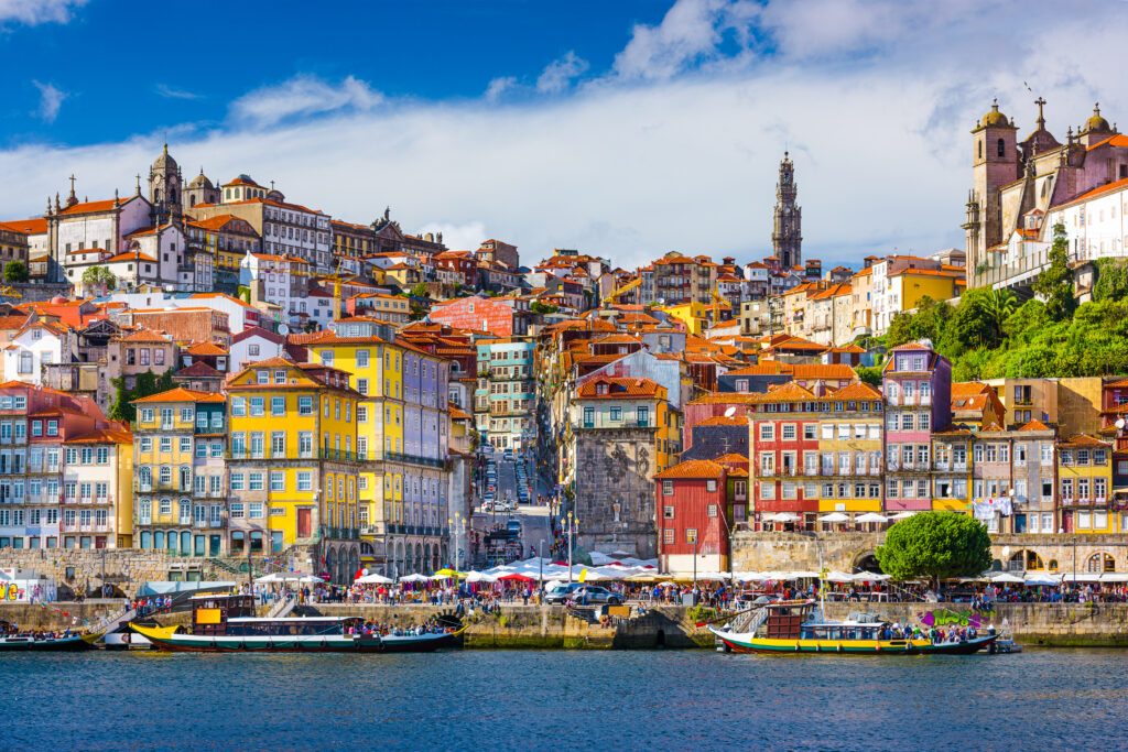The Old City in Porto, Portugal
