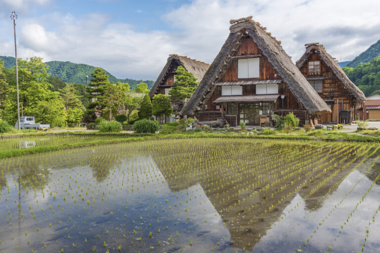 Picture of Shirakawa-Go And Gokayama UNESCO sites. 
