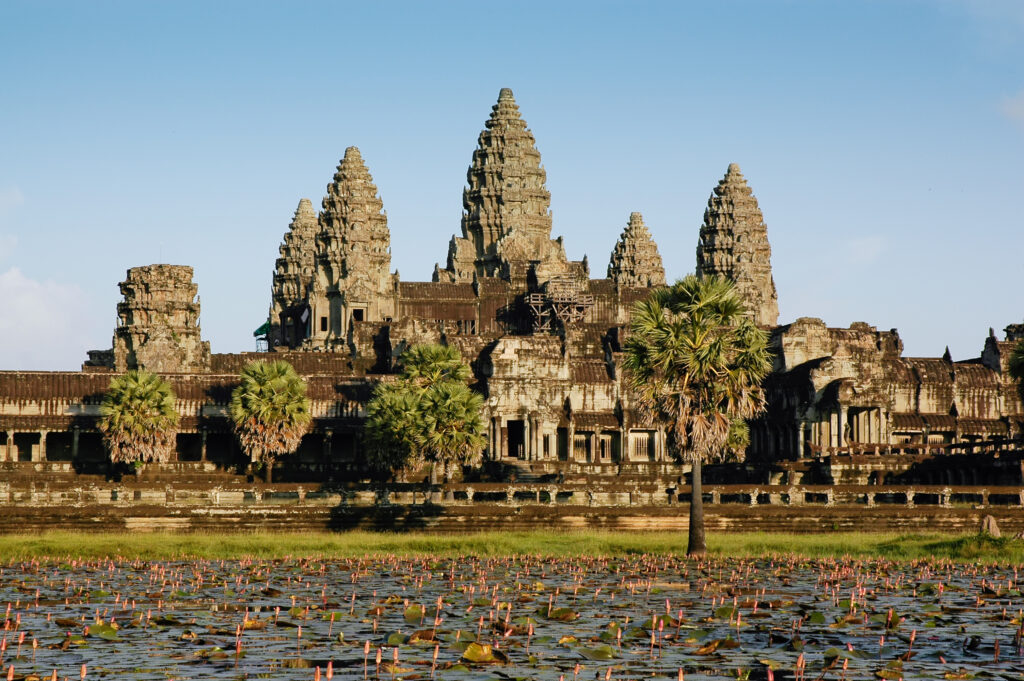 Picture of Angkor Wat temple in Thailand 