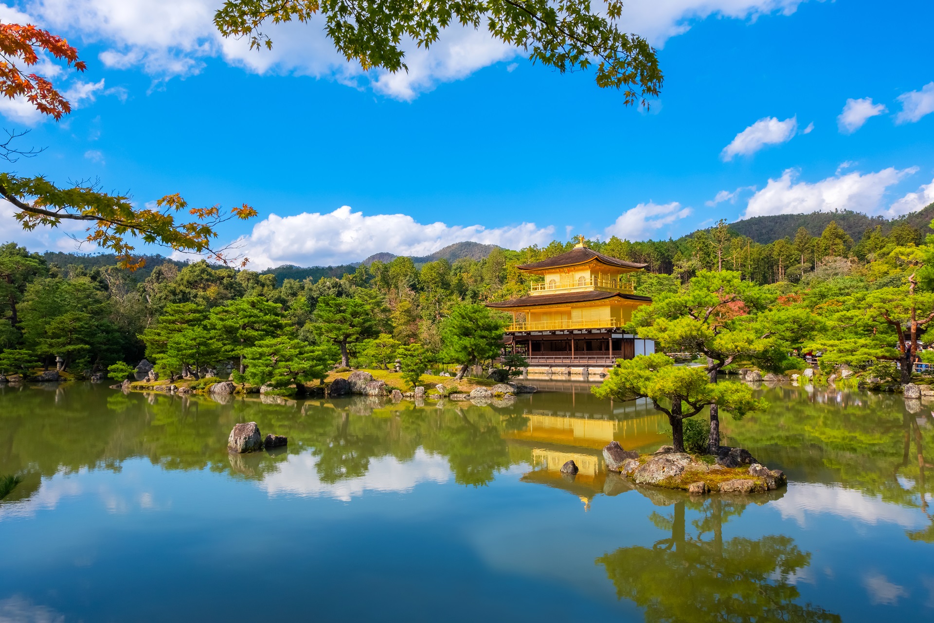 Temple of the Golden Pavilion (Kinkaku-ji), Japan